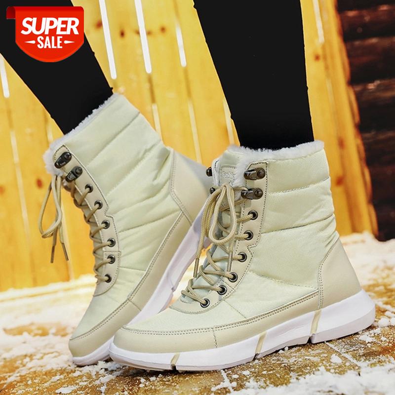 

2019 Winter Men Boots Fur Warm Lightweight Snow Boots Waterproof Men Shoes Casual Footwear Male High Quality Fashion #fP8j