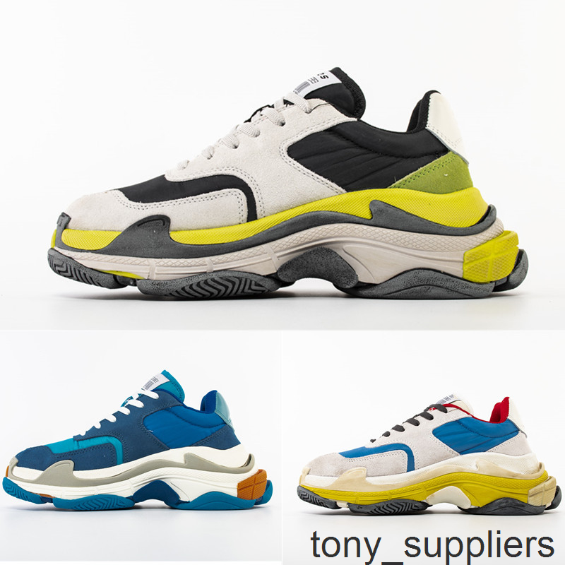 

New Runner 2020 trainers Fashion designer shoes Casual Dad Shoes for Men's Women Triple-S 2.0 Paris sneakers luxurty trainers size 35-45