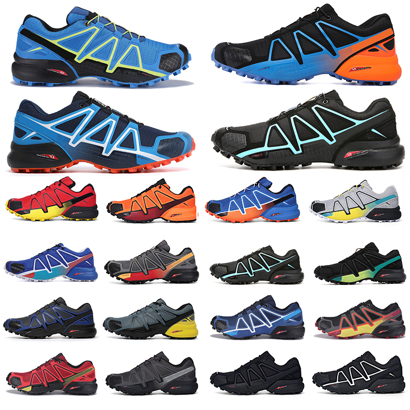

Fashion speed cross 4 CS Outdoor mens Running Shoes SpeedCross runner IV Black Green Trainers Men Sports Sneakers chaussures zapatos 40-46 Classics novelty colorful, Carbon