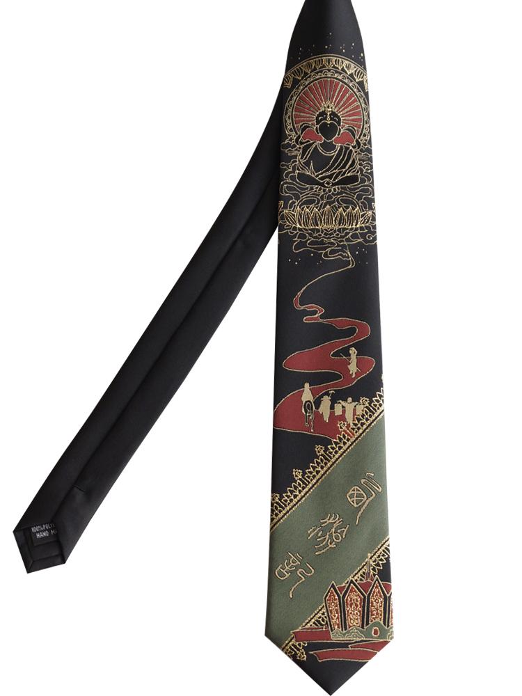 

Neck Ties Unique Creative Printing Cool Funny Party Journey To The West As A Gift