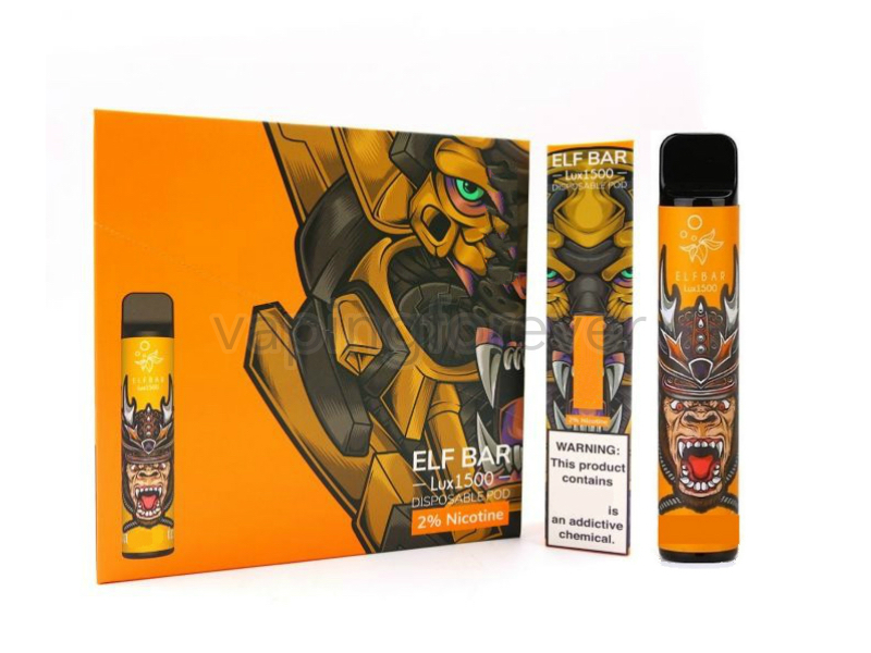

Elf Bar Lux 1500 Disposable Pod Device 850mAh E Cigarette Vape 800 Puffs Pre-filled Pods Stick Disposables Ecig Portable Vaporizer Puff Plus Bars Bang XXL