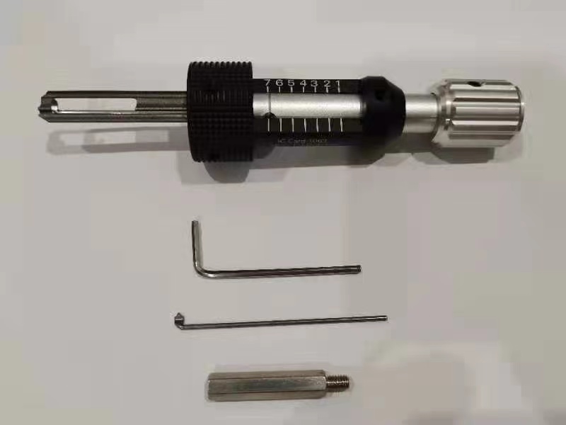 

2021 HAOSHI MUL-T-LOCK 7 Pins (R) Decoder and Lock Pick Tool