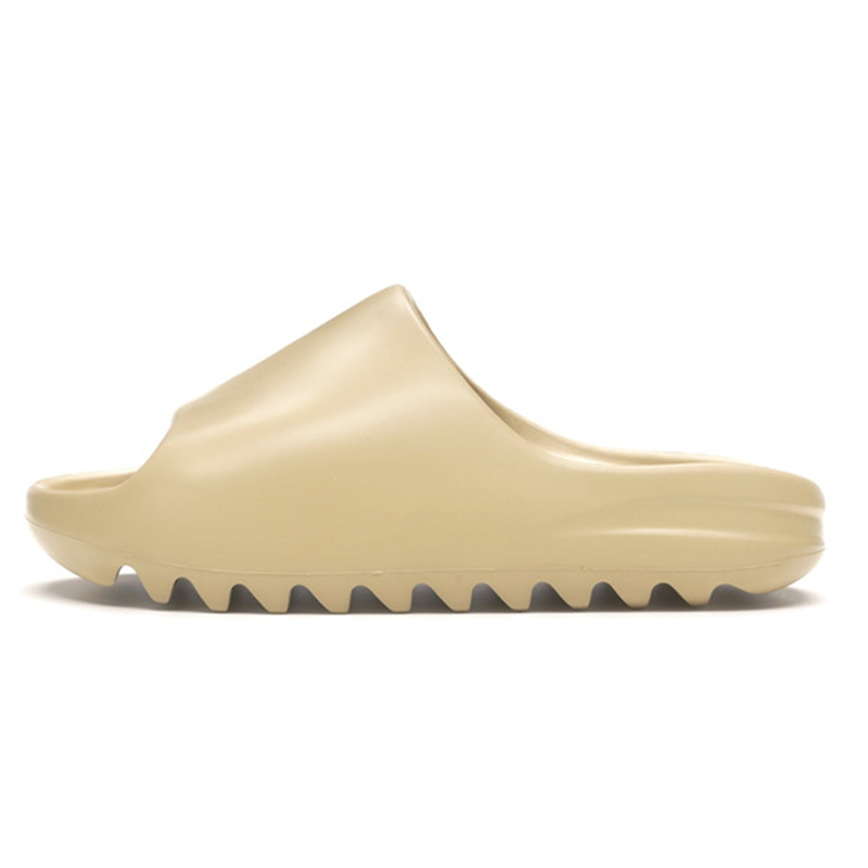 

2020 Summer Fashion Kanye West Cream White Earth Desert Sand Foam Runner Slides Mens Womens Slippers Sandals Wholesale
