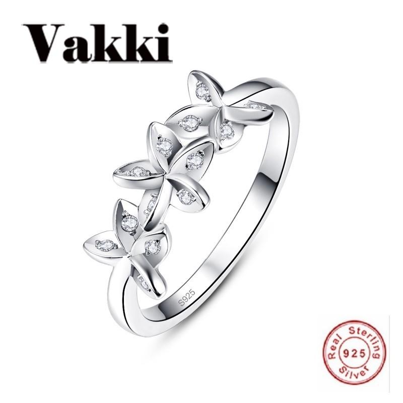 

Wedding Rings Silver Color Dancing Leaves Leaf White Dazzling CZ Finger For Women Engagement Jewelry Anel Gift