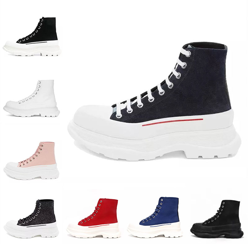 

tread slick lace up Brand New 15 Colors All Top Low boots Classic Canvas Shoe Women ottom High Top Sneakers