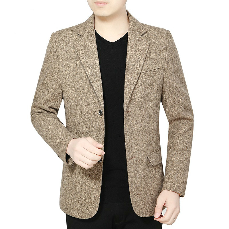 

2021 Fashion Brand Jackets Spring Autumn New Business Casual Suit Hot Sale Single-breasted Slim Men's Blazers 3xl Npio, Wine red