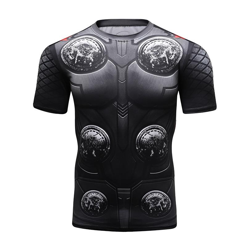 

Men's T-Shirts 2021 Casual BJJ Rashguard Round-Neck Oversized Tshirt Running Fitness Short Sleeve, Gh003
