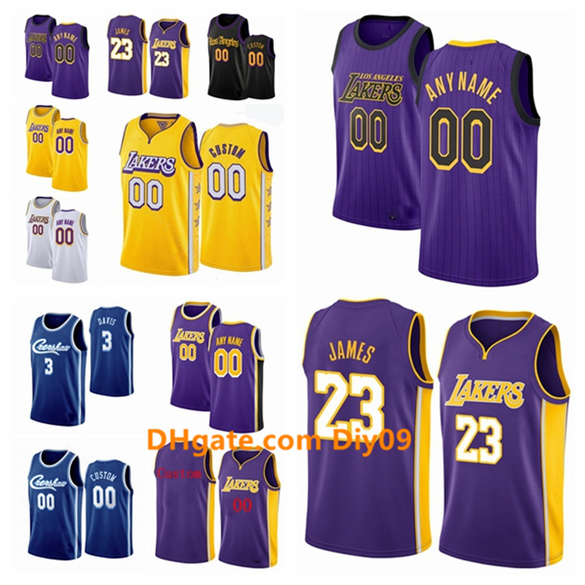 

Custom Los Angeles Lakers Jersey 24 Bryant Dwight 39 Howard Danny 14 Green City new Edition Basketball Jerseys Golden, Black;red