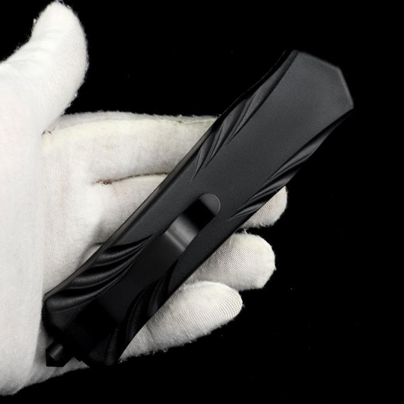 

New EDC OUT the Front Automatic Knife tactical Combat camping utility hiking Auto knives Pocket Knife