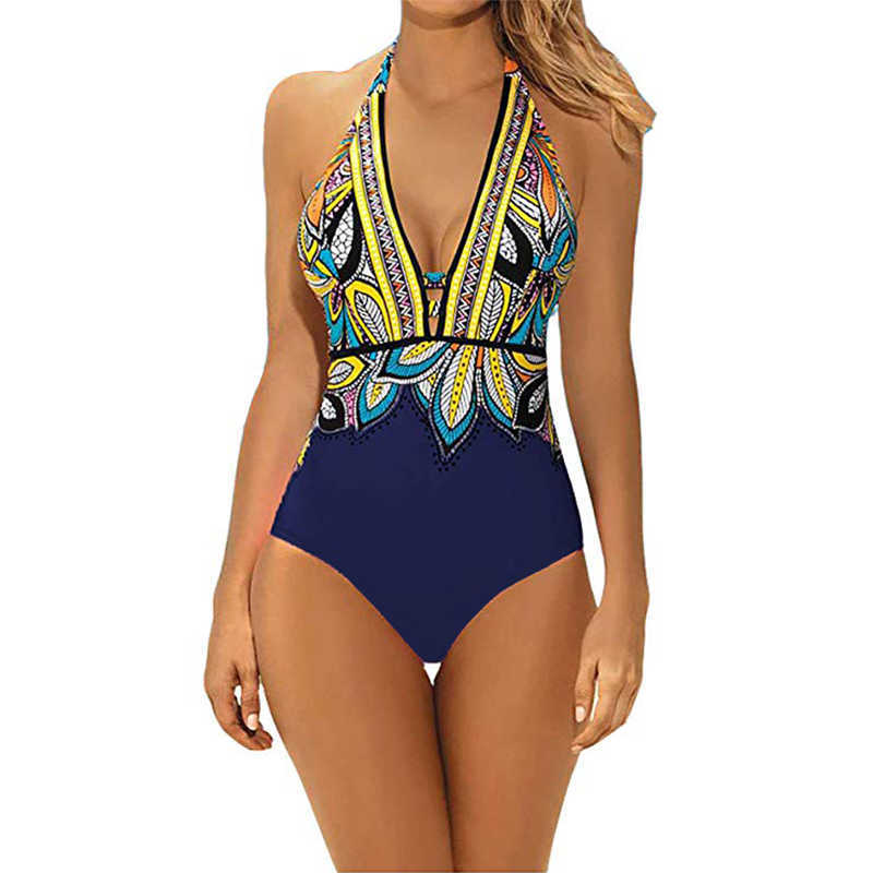 

Sexy Swimsuit Women Swimwear Push Up Monokini Bandage Bodysuit Swimming Suit For Women maillot de bain femme 210604, Green swimwear