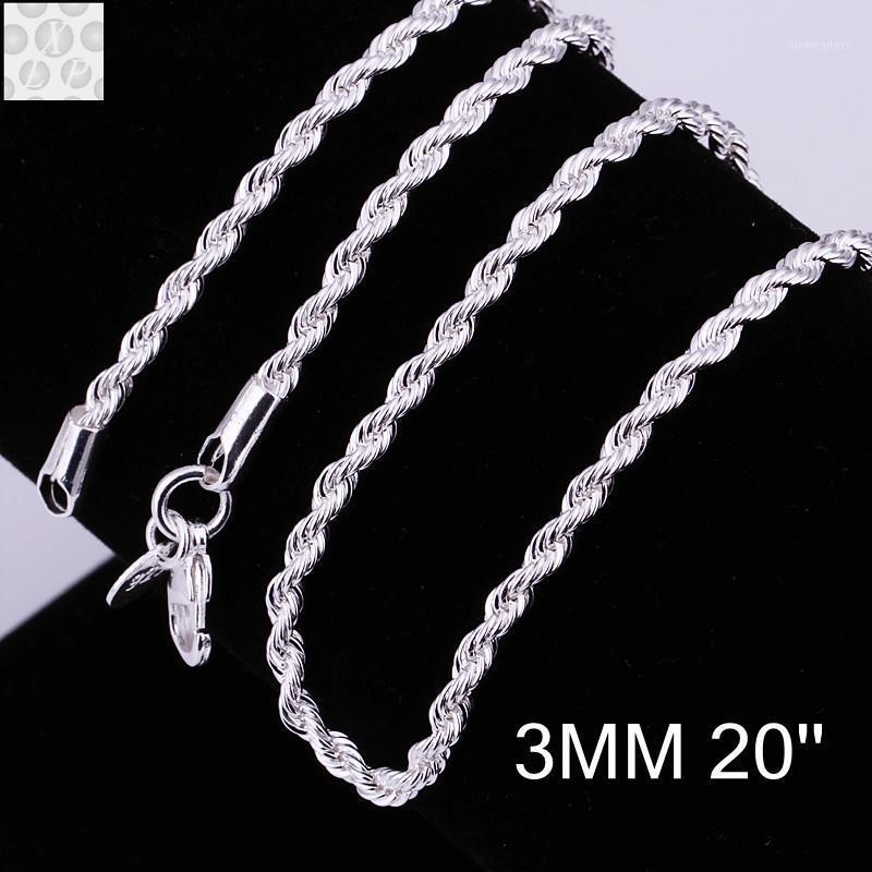 

C014-20 Fashion Different Sizes N925 Silver Color Snake Chain Chains
