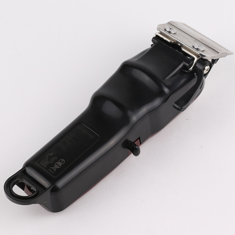 

Top Seller 8148 Magic Metal Hair Clipper Electric Razor Men Steel Head Shaver Hair Trimmer Red Color