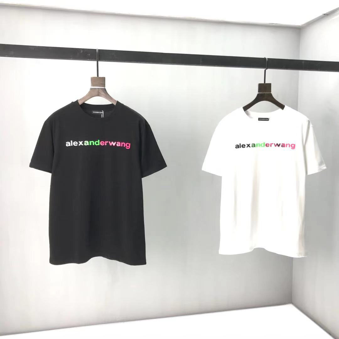 

2021ss spring and summer new high grade cotton printing short sleeve round neck panel T-Shirt Size: m-l-xl-xxl-xxxl Color: black white xvc7