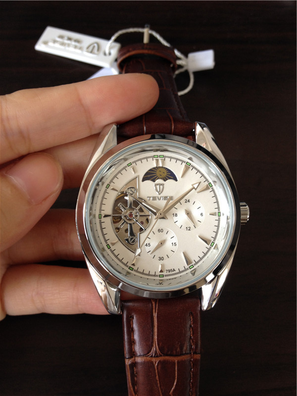 Top sell men watches,TEVISE high quality Skeleton mens-watches TE33 free shipping-image-659703691