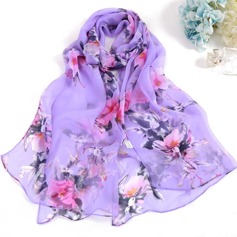 

Scarves In Summer Season, Women's Sunscreen Are Made Of Thin Summers Yarn Scarves, 160CM, Peach Blossom And Wholesale