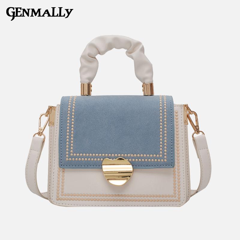 

Female fashion Crossbody bag Contrasting color handbags for women 2021 Spring new ladies bag Fashion shopping everyday, Black