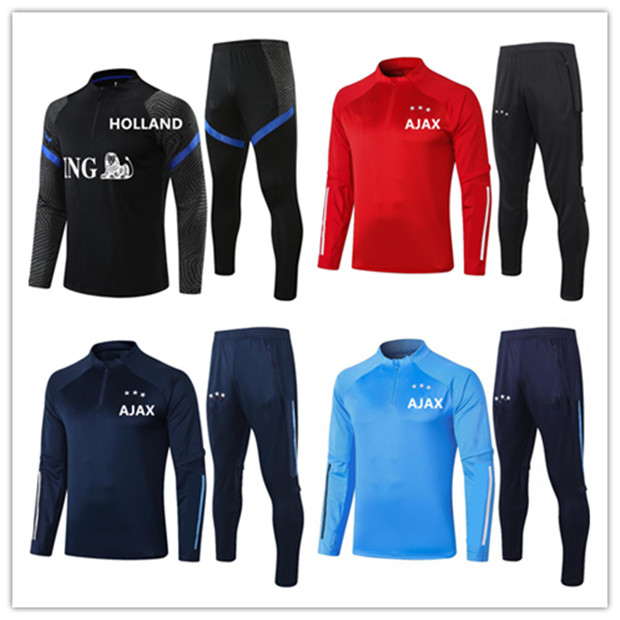 

2021/22 Holland MEMPHIS DE JONG soccer jersey TRAINING SUIT NETHERlANDS STROOTMAN VAN DIJK 2022 Adult men AND KIDS TRACKSUIT, Black