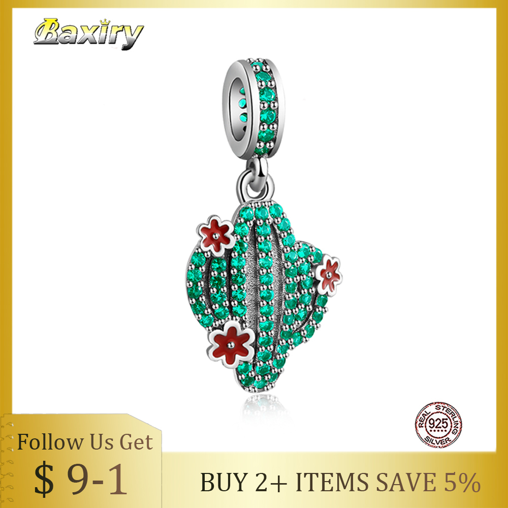 

New 925 Sterling Silver Beads Pendant Fit DIY Charms Silver 925 Original 2020 Charms Bracelets Beads For Women Jewelry Making Q0531