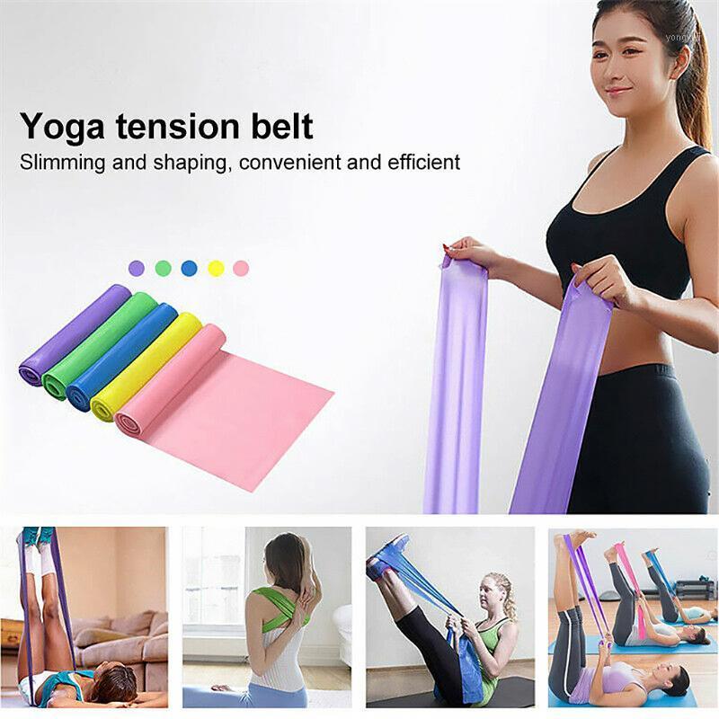 

Resistance Bands Fitness Exercise Rubber Yoga Elastic Band 150Cm -180CM Loop Loops For Gym Training1