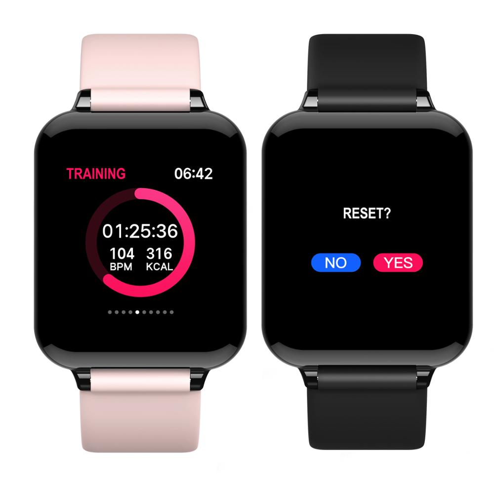 

2021 B57 Mens Smart Watch Waterproof Hero Band 3 Heart Rate Blood Pressure Sprots Relogio Smartwatches Bracelet for Android IOS