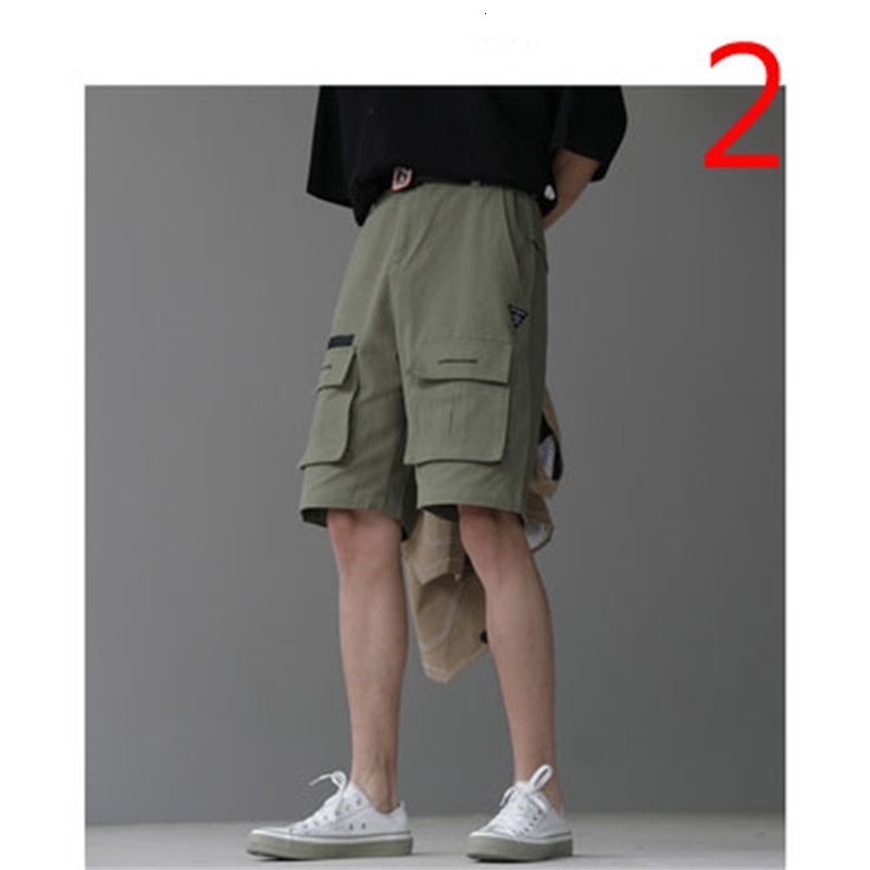 

2021 New Summer Thin Section Five Korean Version the Trend of Wild Elastic Men's Tide Brand Pants Odfg