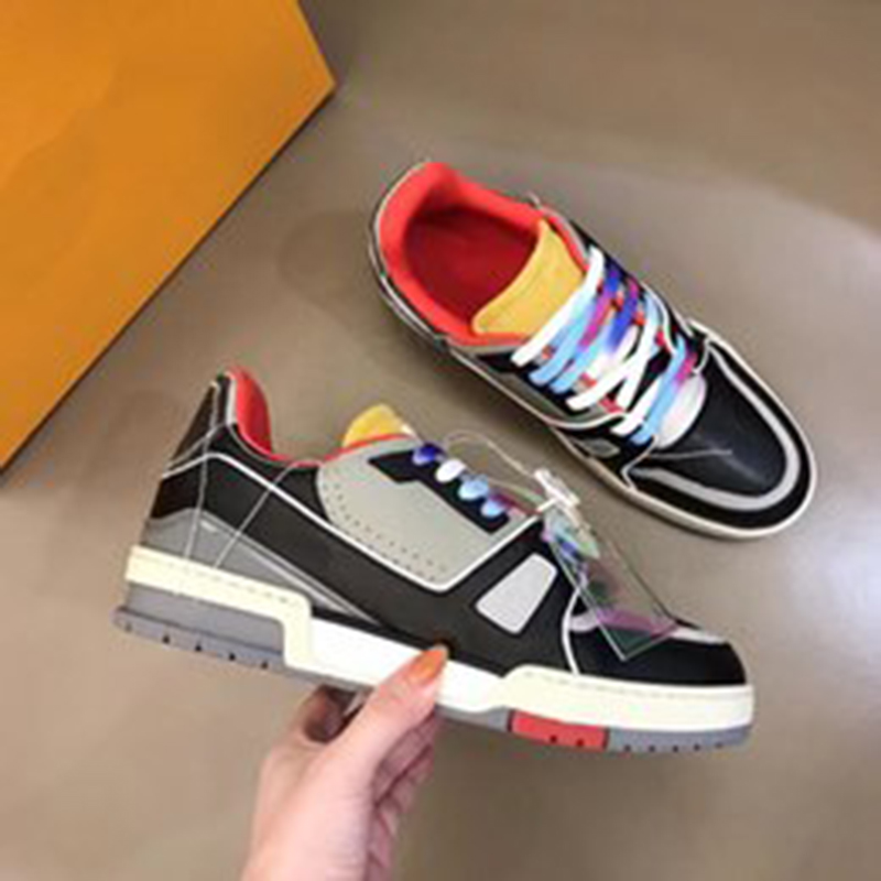 

2021Designers Mens Luxuries Trainers Womens Sneakers Casual Shoes Chaussures Luxe Espadrilles Scarpe Firmate AIShang mjkW003, 1 no box