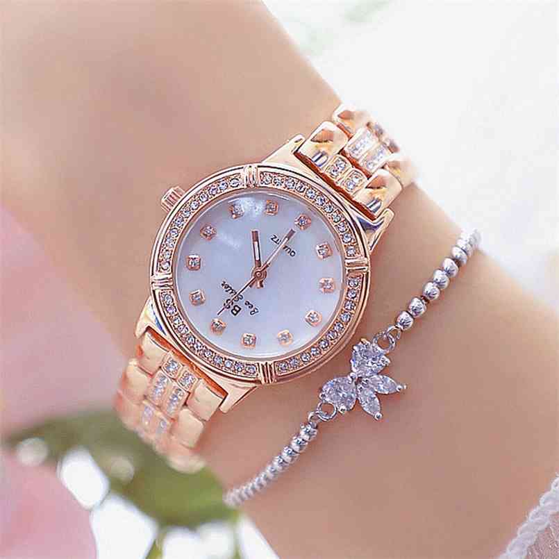 

Woman Watches Famous Brand Dress Quartz Ladies Wristwatch Rose Gold Female Clock Stainless Steel Relogio Feminino 210707