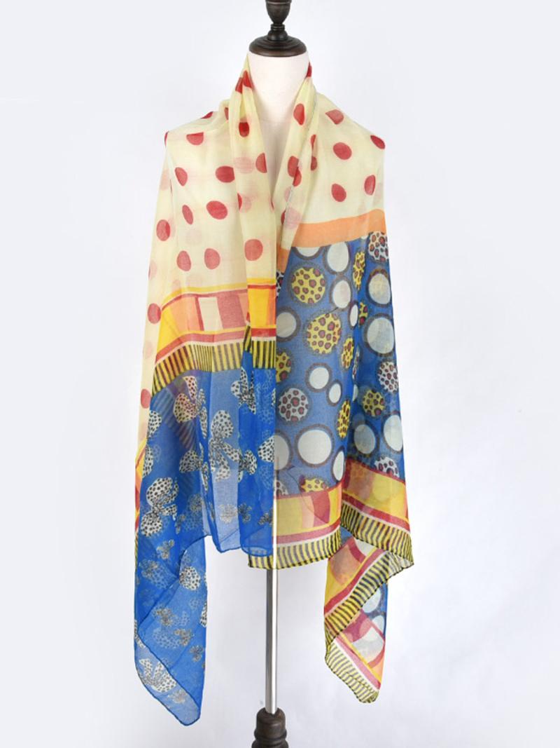 

Scarves Women Lady Printed Pattern Chiffon Neck Scarf Shawl Muffler High Quality Fabulous Elastic Beautiful Head SF362