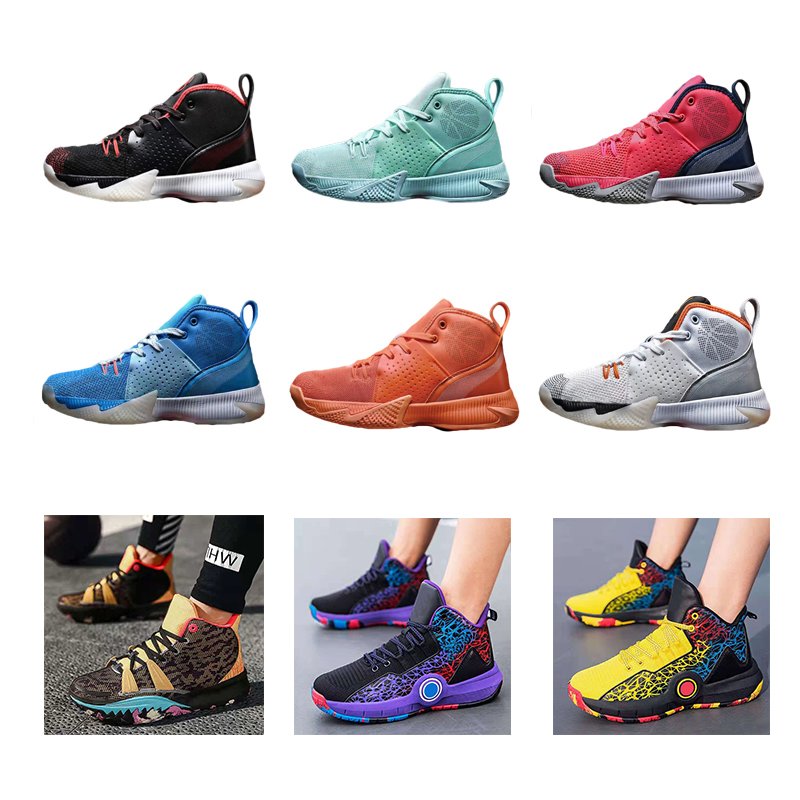 

Men's Basketball Shoes Sonic 8 Owen Summer Mesh Breathable Men's and Women's Shoes High-Top Sneakers, Orange red