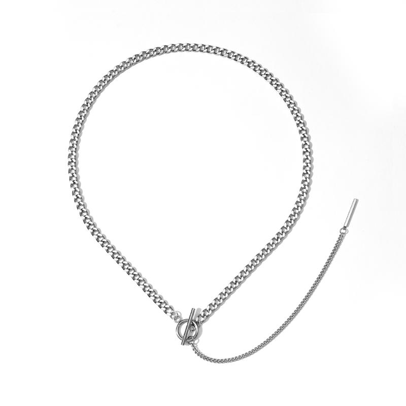 

Chokers Star Same Choker Necklace Titanium Steel Short Personality Stainless Punk Simple Men And Women Jewelry