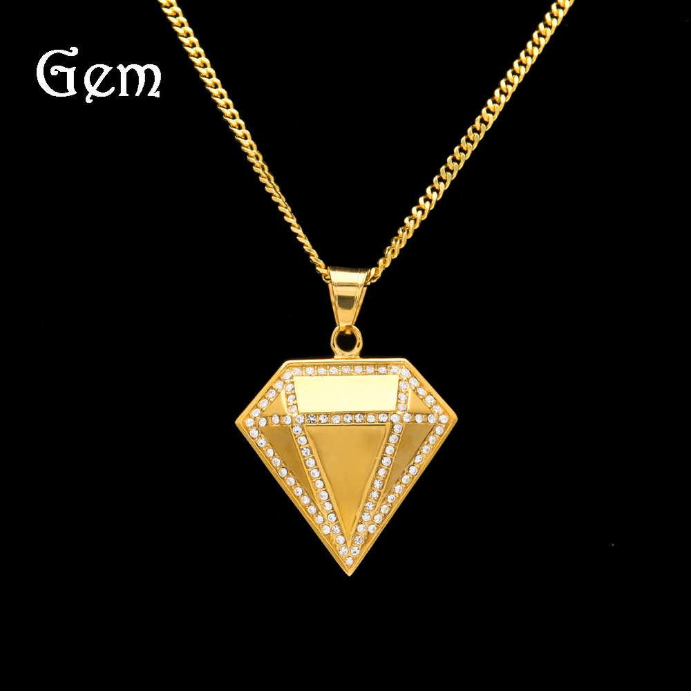 

Hot selling hip hop style color preserving stainless steel pendant for men's DJ nightclub