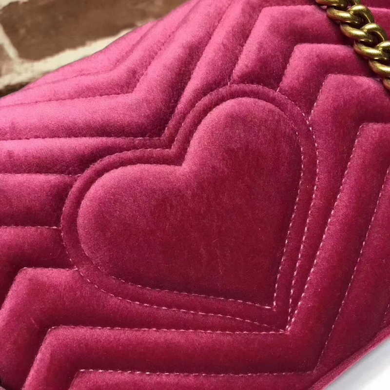 

CLASSIC FLOWER 2021 NEW ARRIVED shoulder hand women designer small messenger Velour bags feminina velvet girl bag come with box , two size, Red