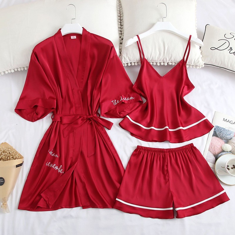 

Female 3pcs Paige Station Woman Housework Letter Sexy Necklace Rainbow Up & Pyjama Pants Belt Vxu7, Champagne