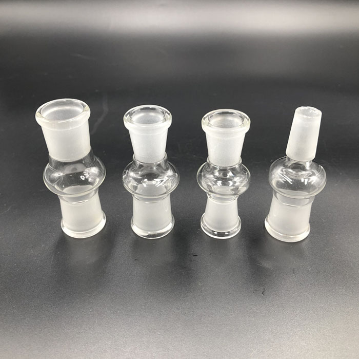 

13 Styles Glass Adapter Standard Hookahs Tools Straight Supply 10mm 14mm 18mm Male to Female Converter For Bong Bubbler and Ashcatcher