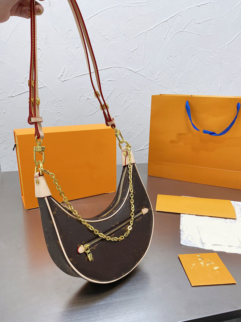 

Retro presbyopia pea bag 2021 new trendy fashion chain hand carry armpit bag shoulder messenger crescent bags, Not sale