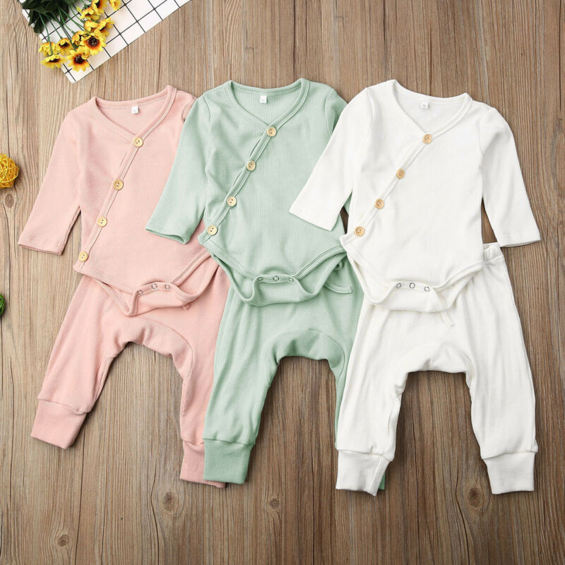 

Baby Girl Clothes Winter Boy Long Sleeve Tops Kids Pants Girls Outfits 2Pcs Sets Infant Tracksuits Spring Autumn Baby Clothing, Green