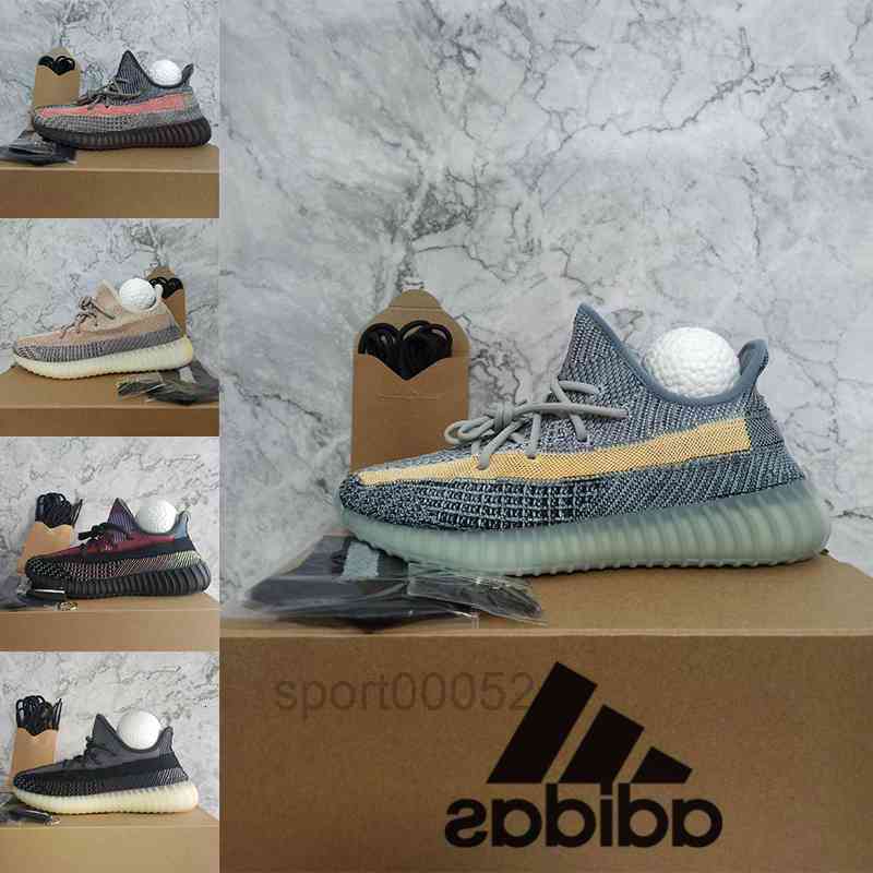 

yeezysboosts 350 v2 running shoes est mono pack ice clay cinder ash blue pearl stone s sneakers size 36-48 top