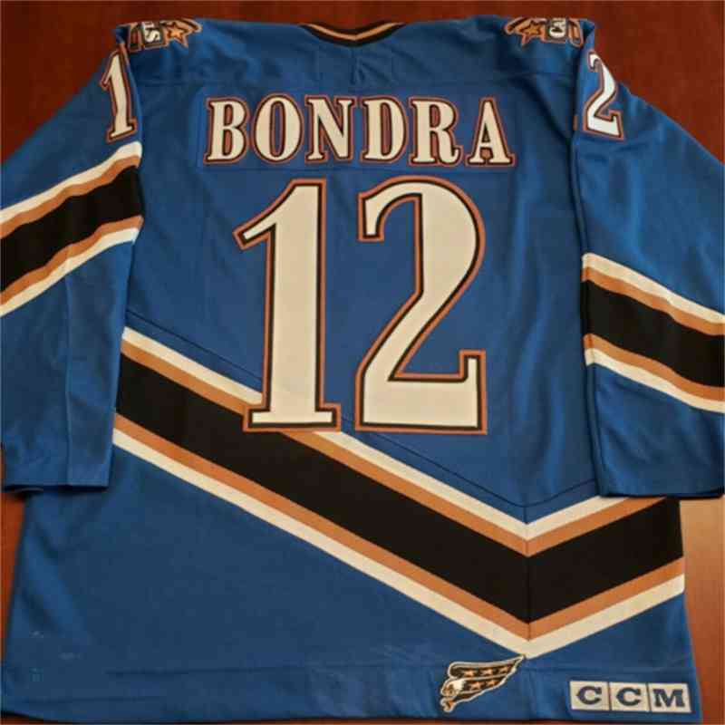 

Peter Bondra Vintage Washington Capitals CCM Jersey Stitch customize any name number hockey jersey XS-6XL, Blue