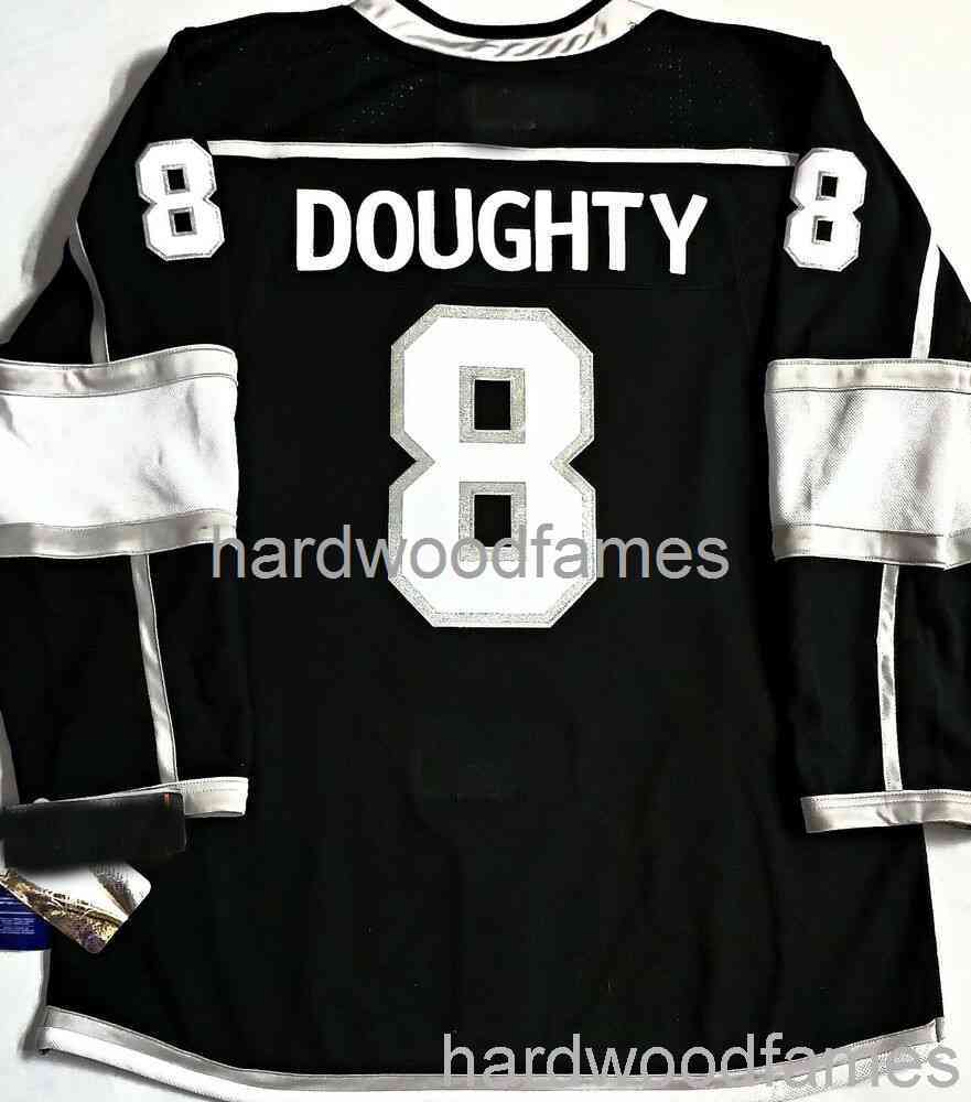 

Stitched DREW DOUGHTY LA KINGS JERSEY Men Women Youth custom any name number, Black