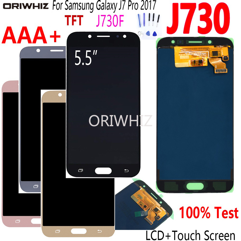 

LCD for SAMSUNG Galaxy J7 Pro 2017 J730 Display Touch Screen Digitizer Assembly for SM-J730F J730FM/DS J730F/DS J730GM/DS TFT & Amoled