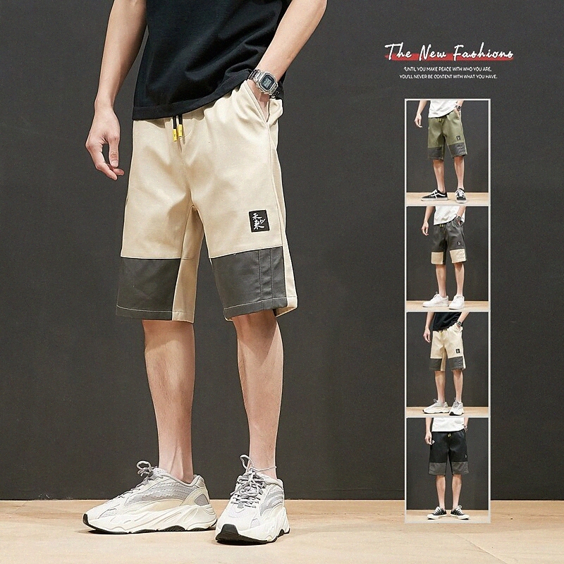 Shorts de cargaison pour hommes shorts athléisure cargaison tactique cargaison sportive cordon de cuve de cuisson longueur longueur pantalon déco