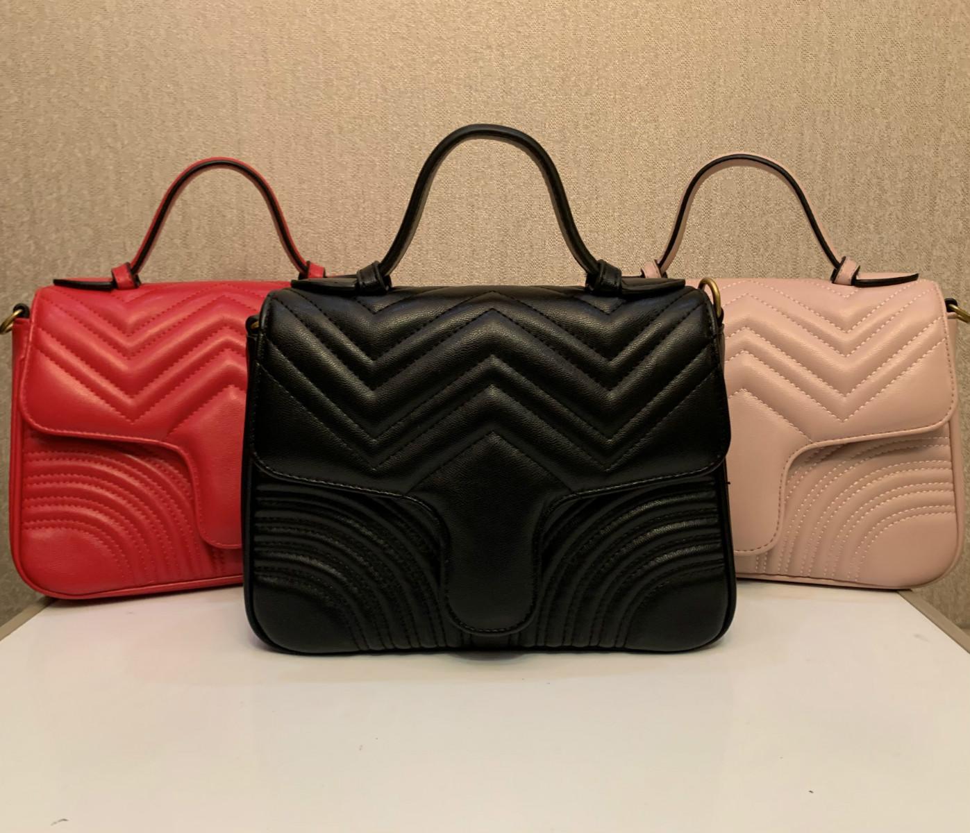 

Hot Top Quality Fashion Designer Women Bags Handbags Wallets Leather Chain Bag Crossbody Shoulder Bags Messenger Tote Purse 5 colors, No bag