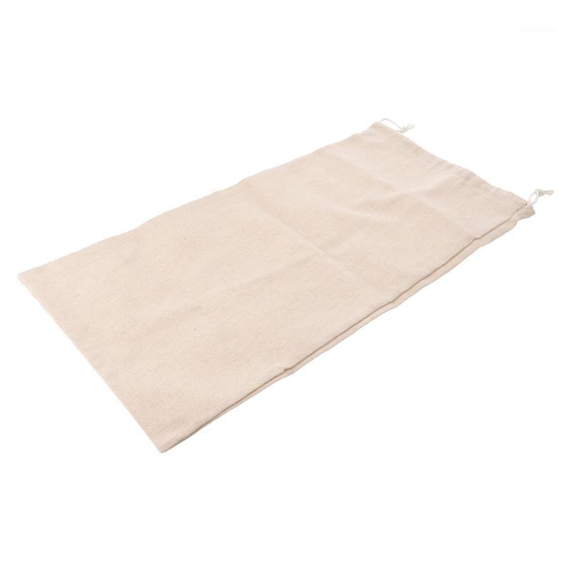 

Gift Wrap 1Pc Loaf Pouch Drawstring Bread Storage Bag Reusable Cotton Grocery