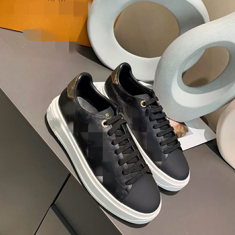 

Top Quality Shoes Fashion Sneakers Men Women Leather Flats Luxury Designer Trainers Casual Tennis Dress Sneaker mjNJJ02