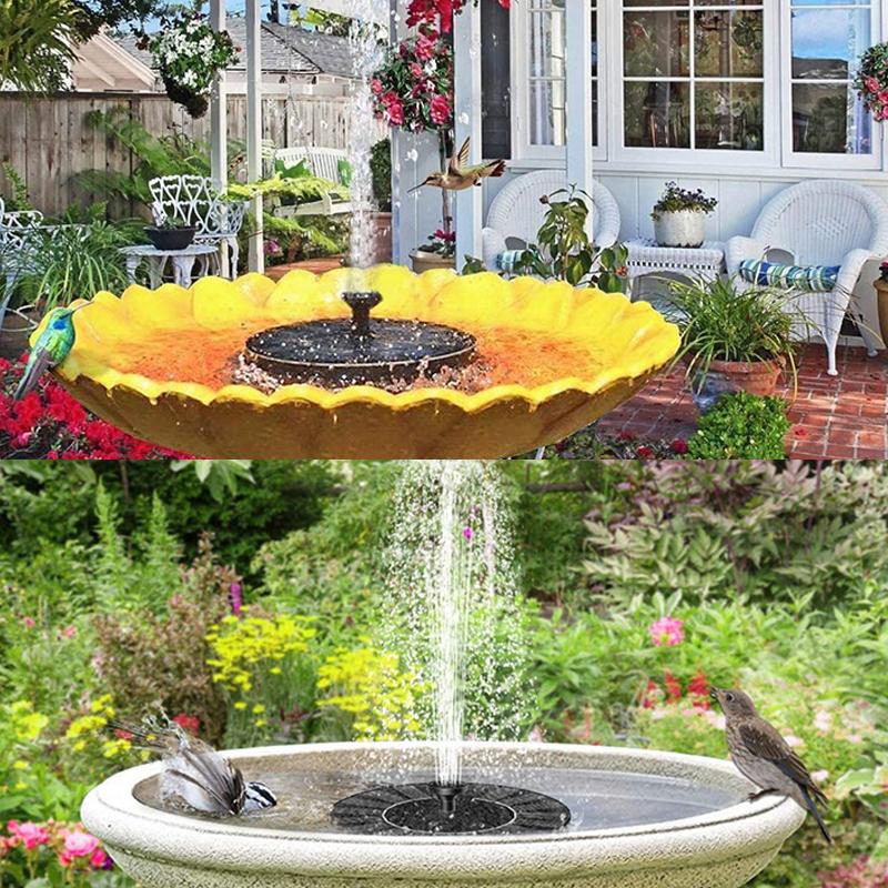 

Solar Fountain Water Fountain Garden Pool Pond Solar Panel Garden Decoration For Home Floating Pumps Outdoor Decor