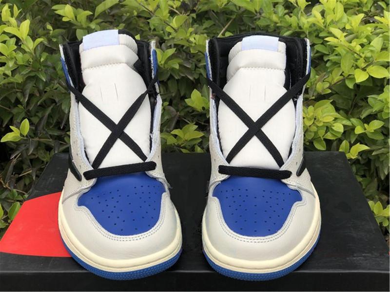 

University Blue 1 High OG Dark Mocha Men Basketball Shoes Obsidian Chicago Sports Sneakers Women Turbo Green White Bio Hack Black Yellow Toe, Color-9