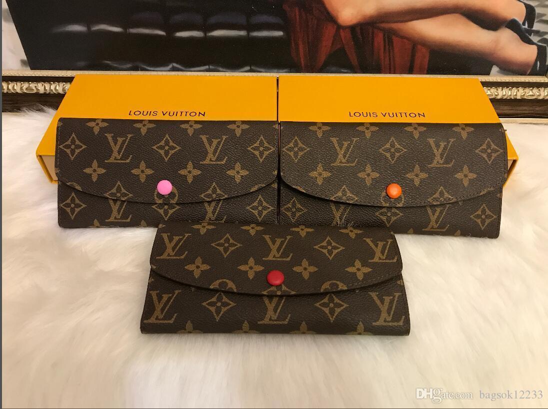 

LOUIS VITTON LV ZIPPY WALLET VERTICAL the most stylish way to carry around money, famous leather purse card holder long, Red;black