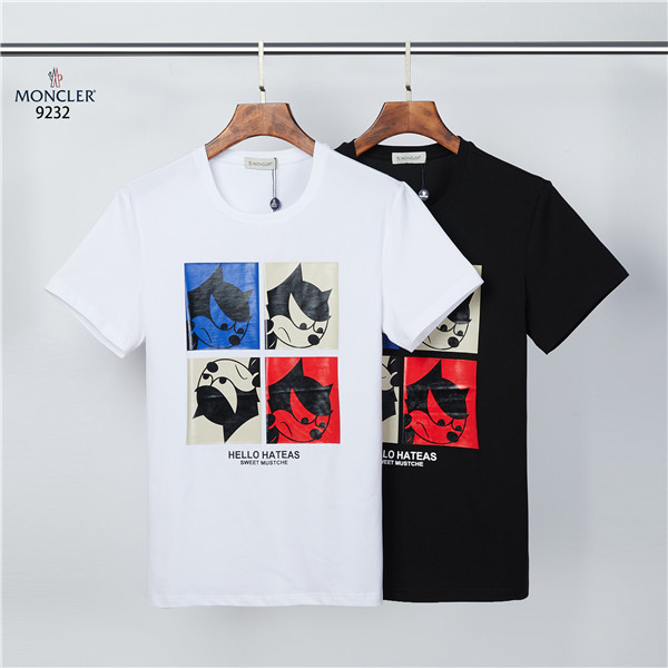 

2021 SS New Arrival High Quality Tide Brand Clothing Men's T-shirt Printed T-shirt Short Sleeve M-3XL9232, White;black