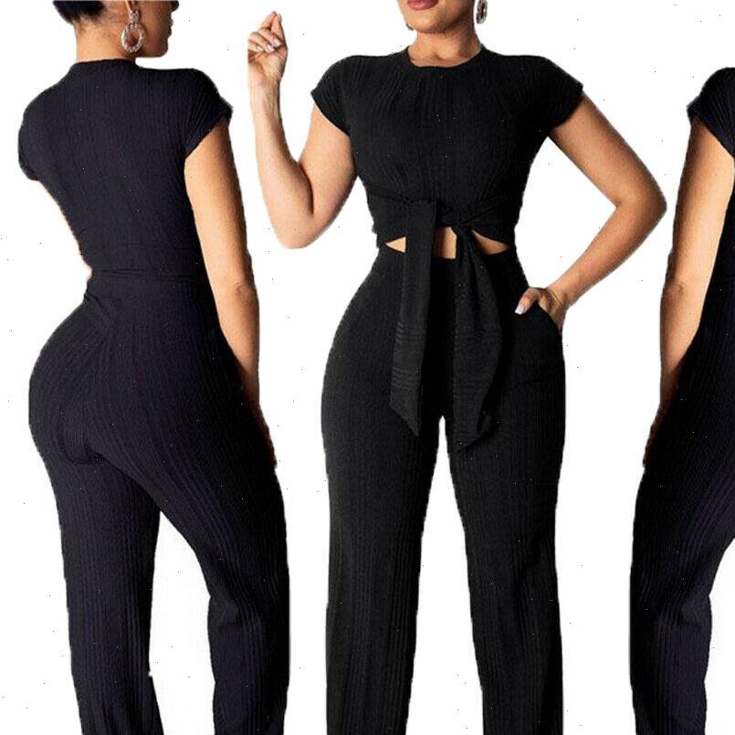 

Women 2 Piece Outfits Sleeveless Crop Top Pants Set Casual Womens Set 2021 Summer New Solid Loose Casual Comfortable, Gray