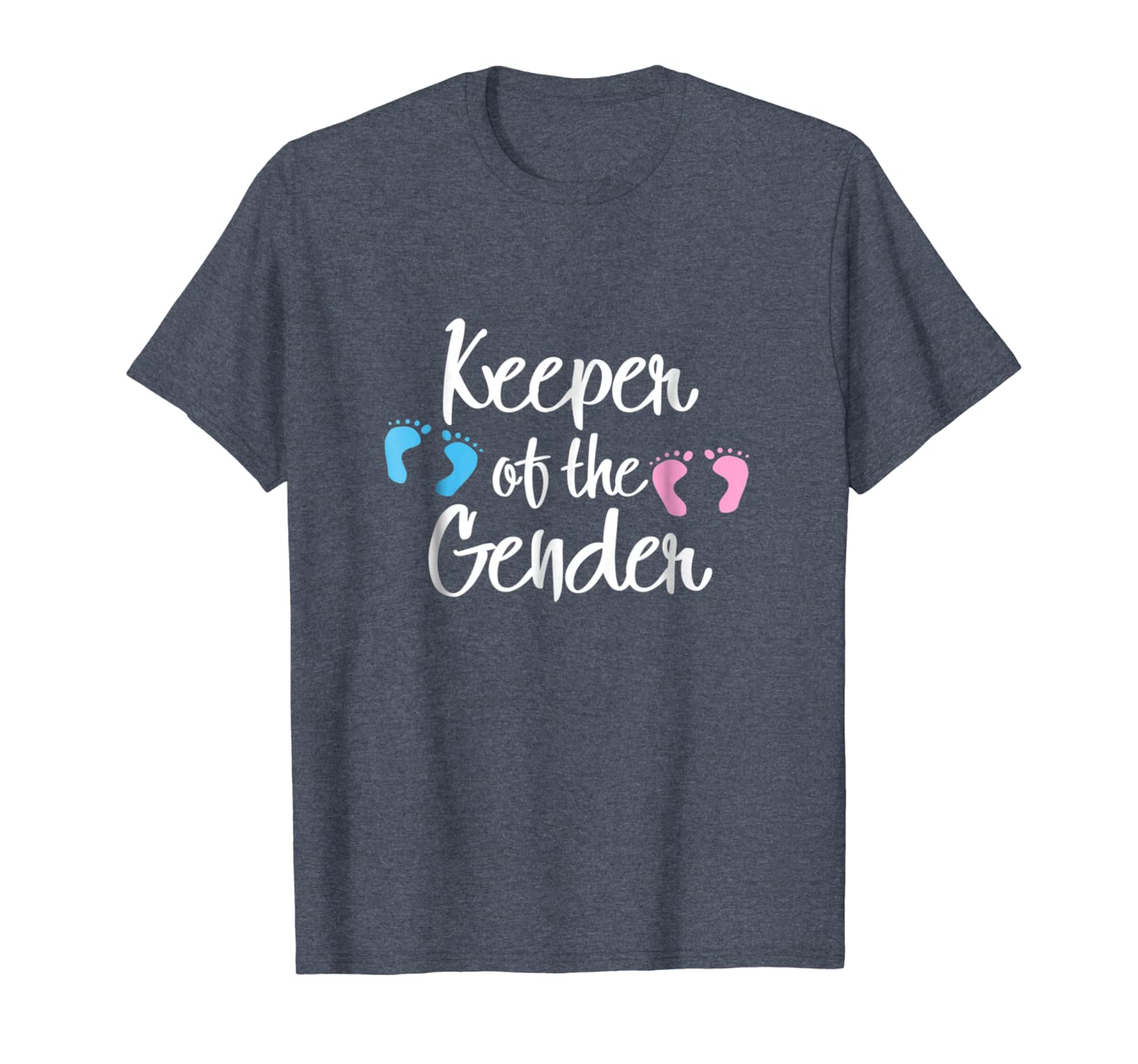 

shirt keeper of gender reveal party idea baby announcement, White;black